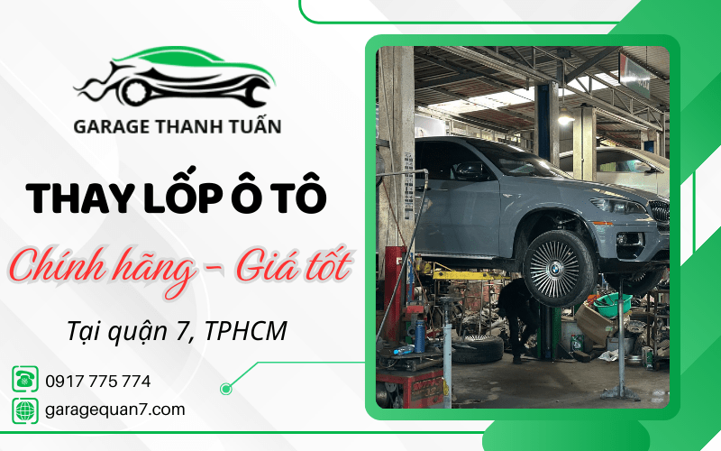 thay lốp ô tô chính hãng tại quận 7